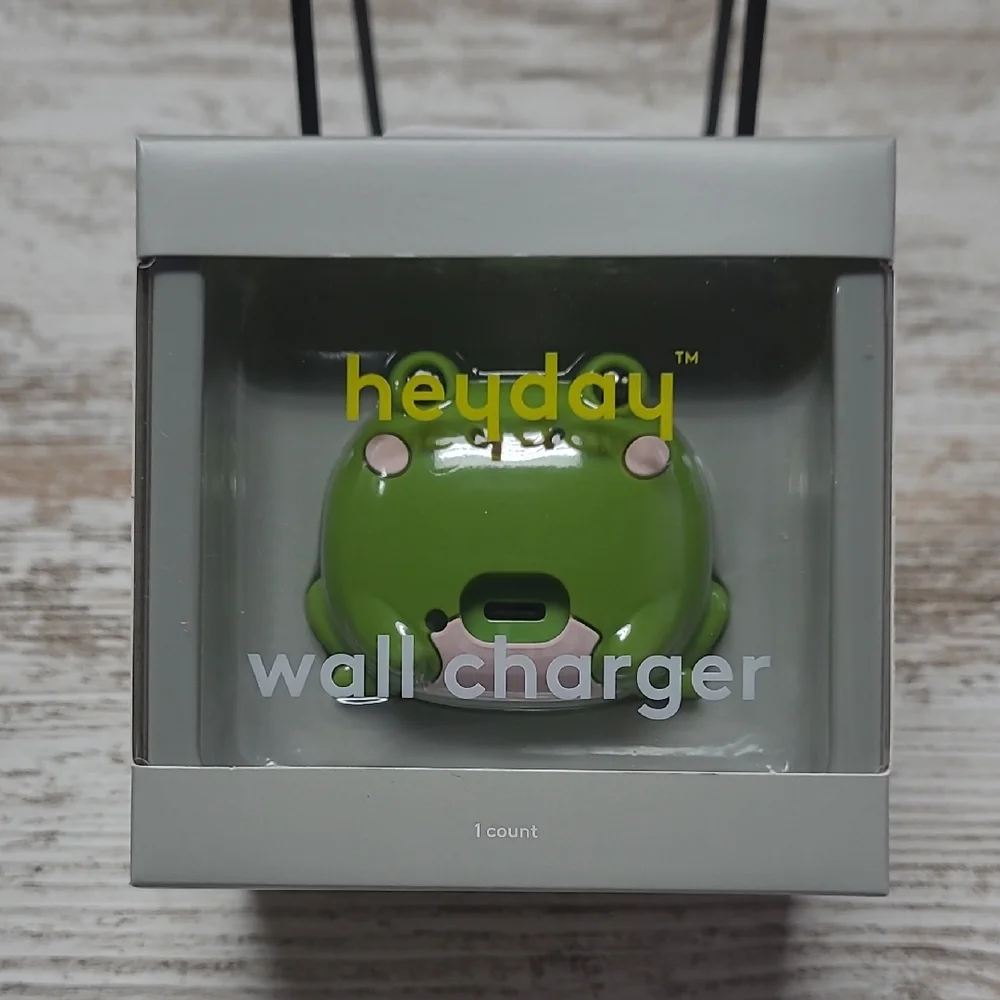 Heyday Single‑Port USB‑C Wall Charger – Frog Design